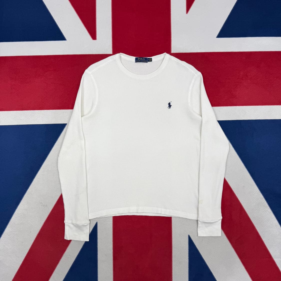 폴로 와플 롱슬리브 M  상품이미지1