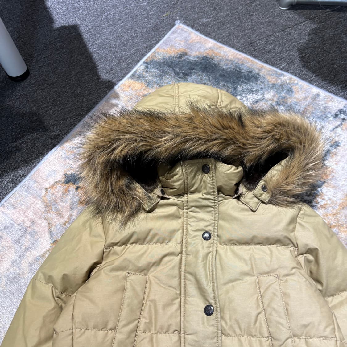 폴로 진스 빈티지 퍼후드 패딩 상품이미지4