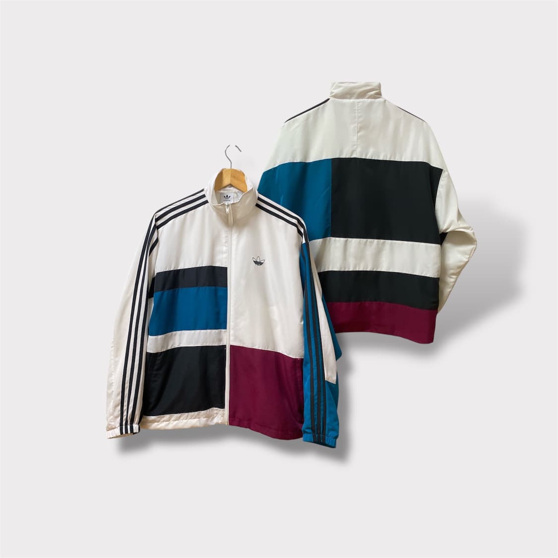 아디다스 컬러블록 파이어버드 트랙자켓 M- 상품이미지1