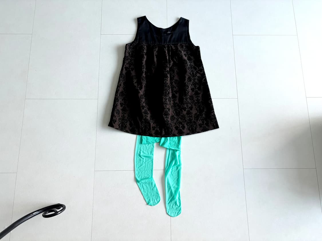 damask flare mini dress 상품이미지8