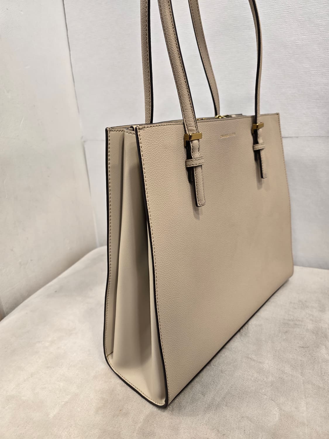 거의새거) 찰스앤키스 베이지 숄더백 상품이미지4