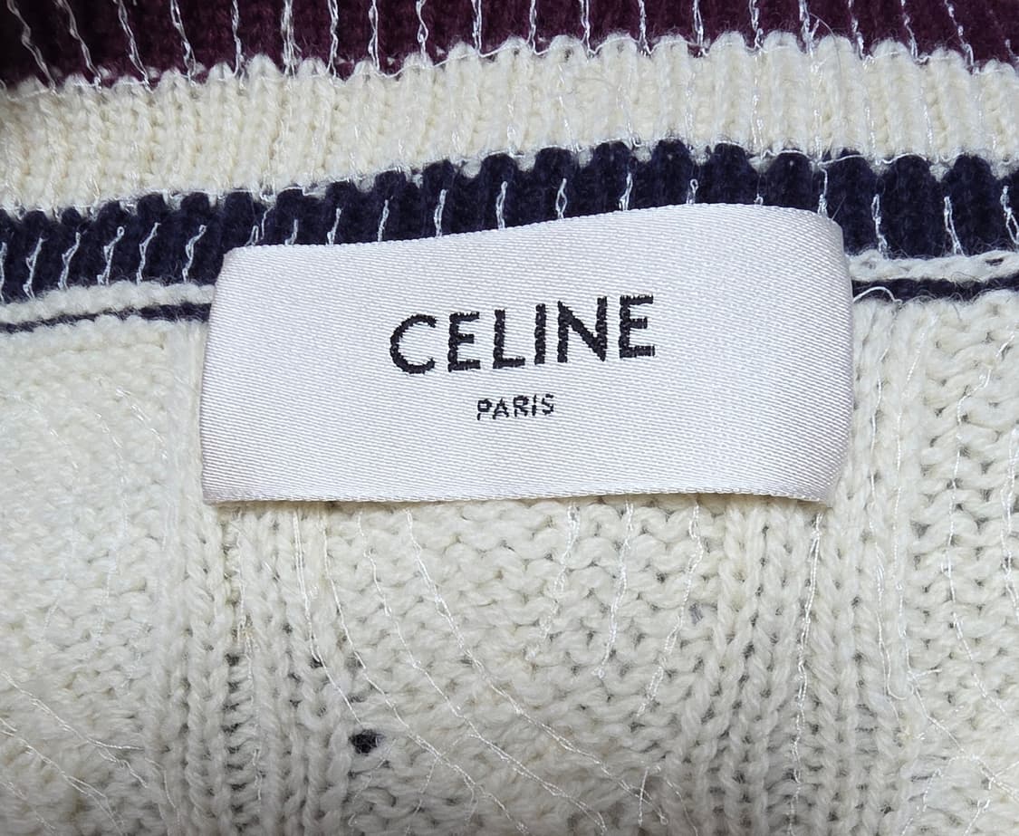 [강동원Exo세훈착용] 셀린느 SS20 런웨이 울 시퀸 가디건 M !!! 상품이미지8