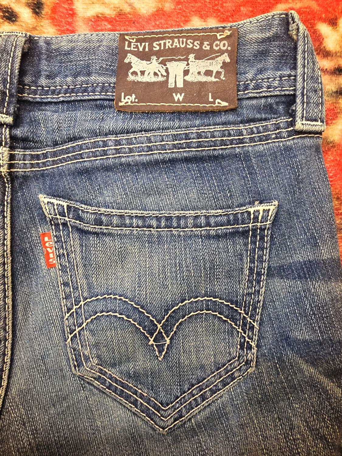 리바이스(Levi's)일본 로우라이즈(Low-rise) 데님진 상품이미지9