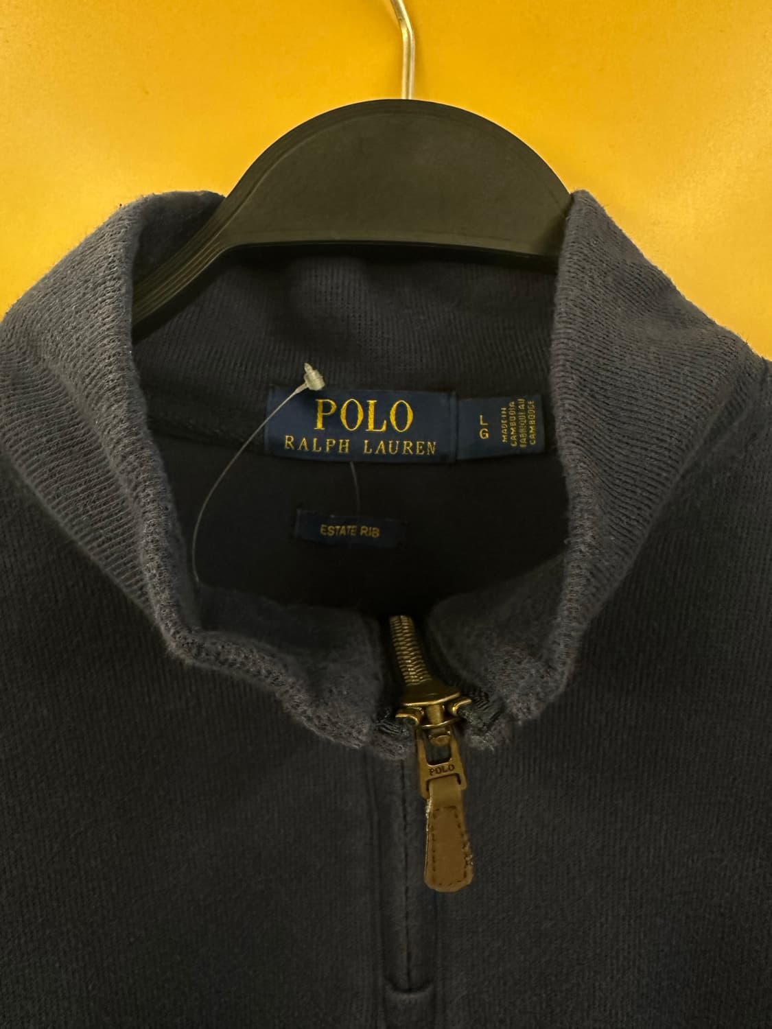 POLO 폴로 반집업니트 상품이미지3