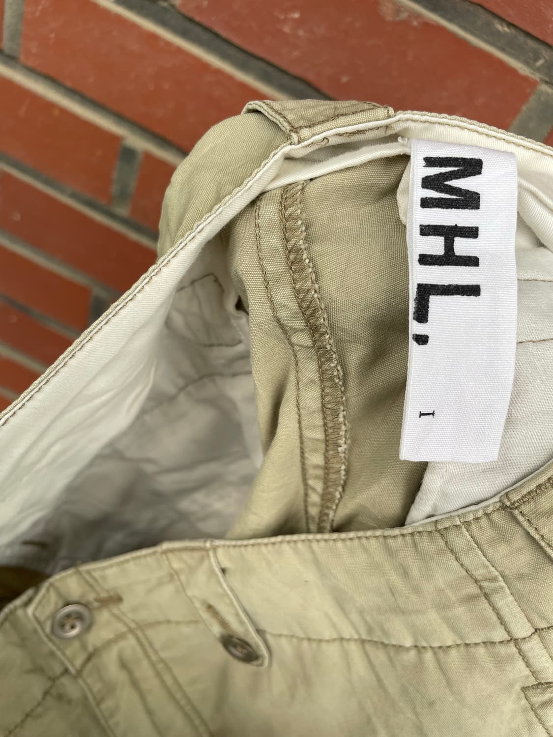 MHL 빈티지 7부 팬츠 상품이미지4