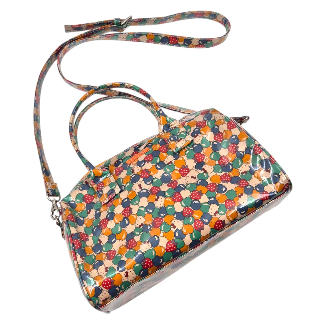 10s 헬로키티 x 사만사베가 과일 pvc 보스턴백 상품이미지5