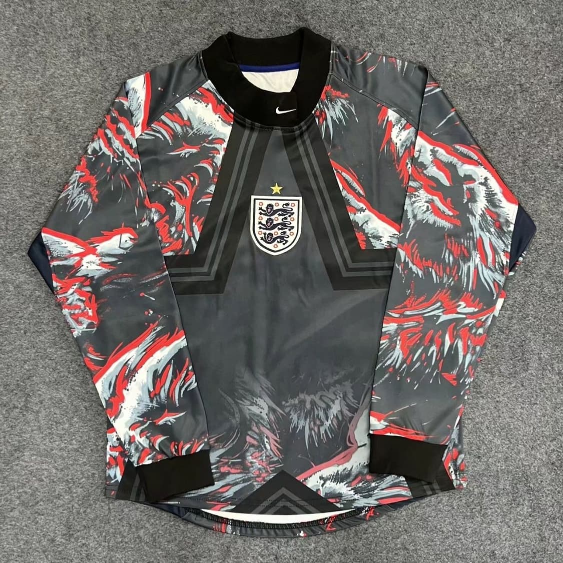 잉글랜드 긴팔 할리우드 축구유니품 oem 긴팔 상품이미지1