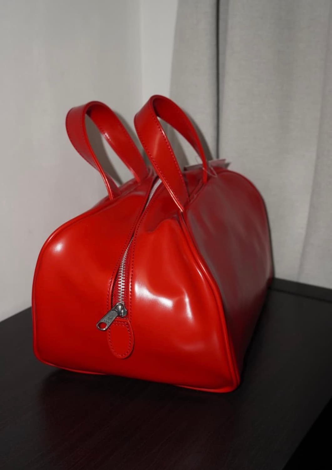 commedesgarcons 꼼데가르송 볼링백 레드  상품이미지2