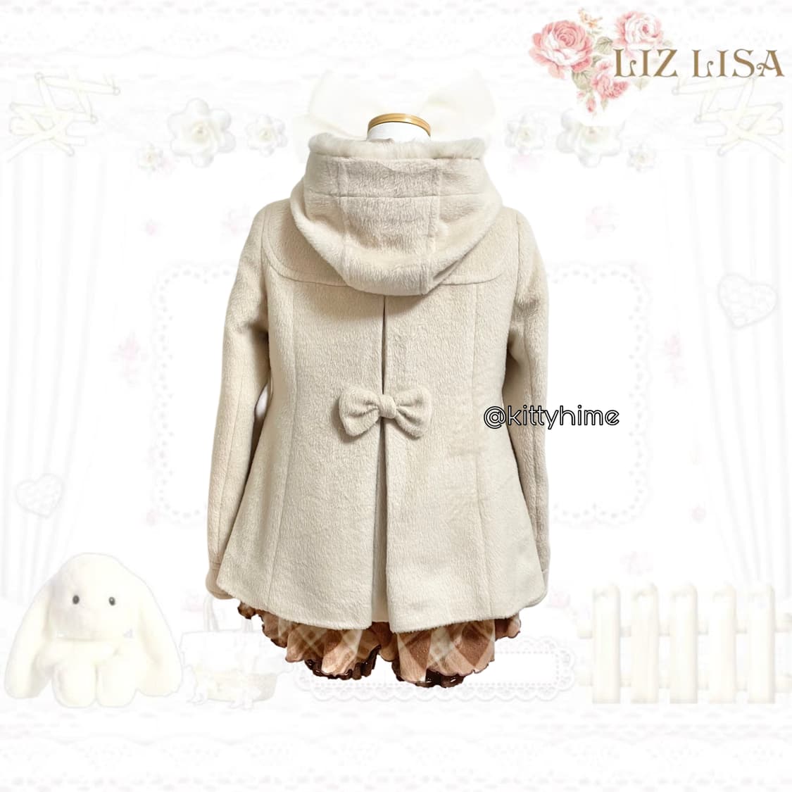 Liz lisa 리즈리사 리본 숏코트 히메갸루 히메카지 리즈리사 리본코트 상품이미지5