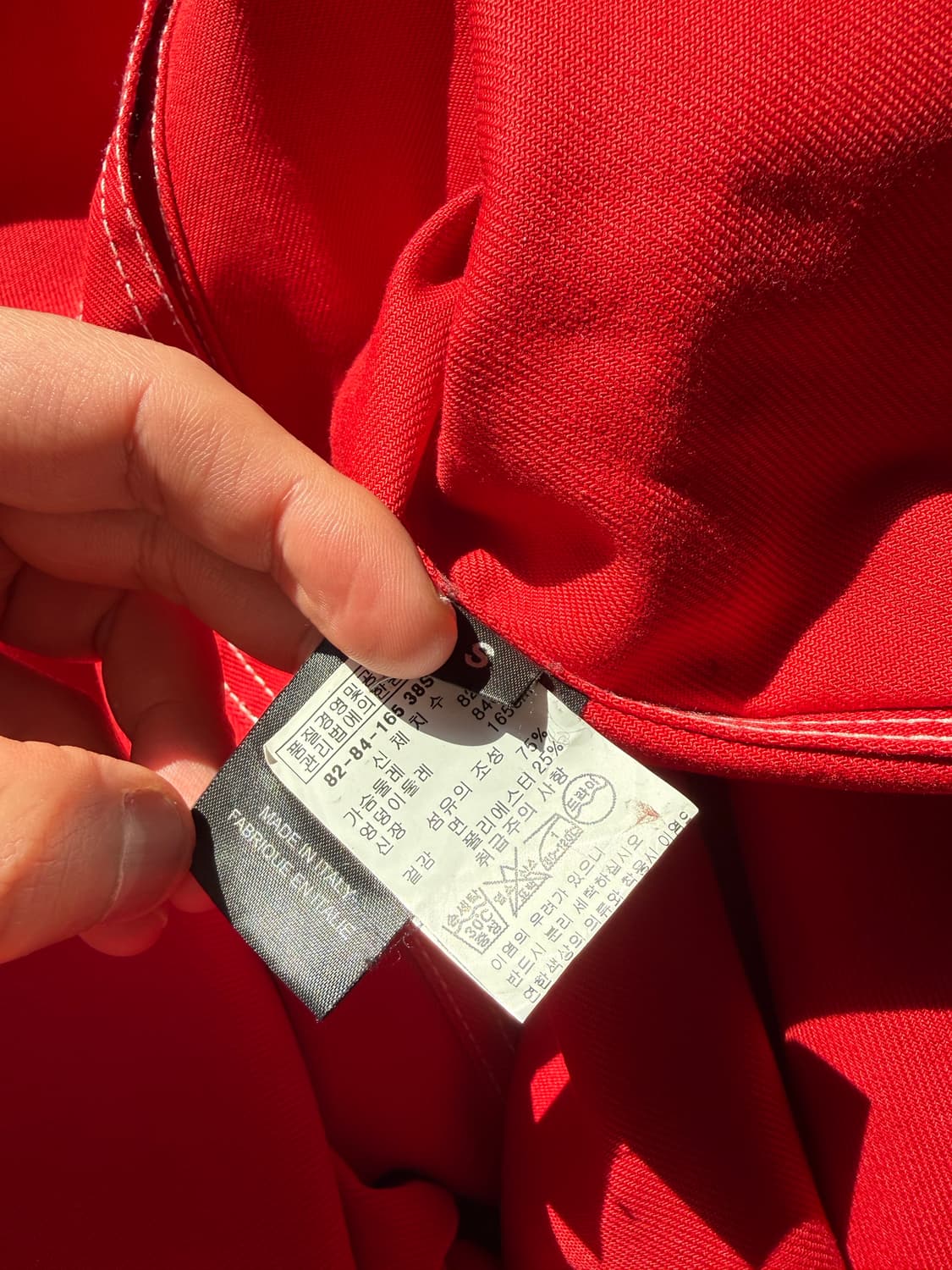 [S] 베트멍 X 칼하트 17SS 워크셔츠 자켓 레드 상품이미지10