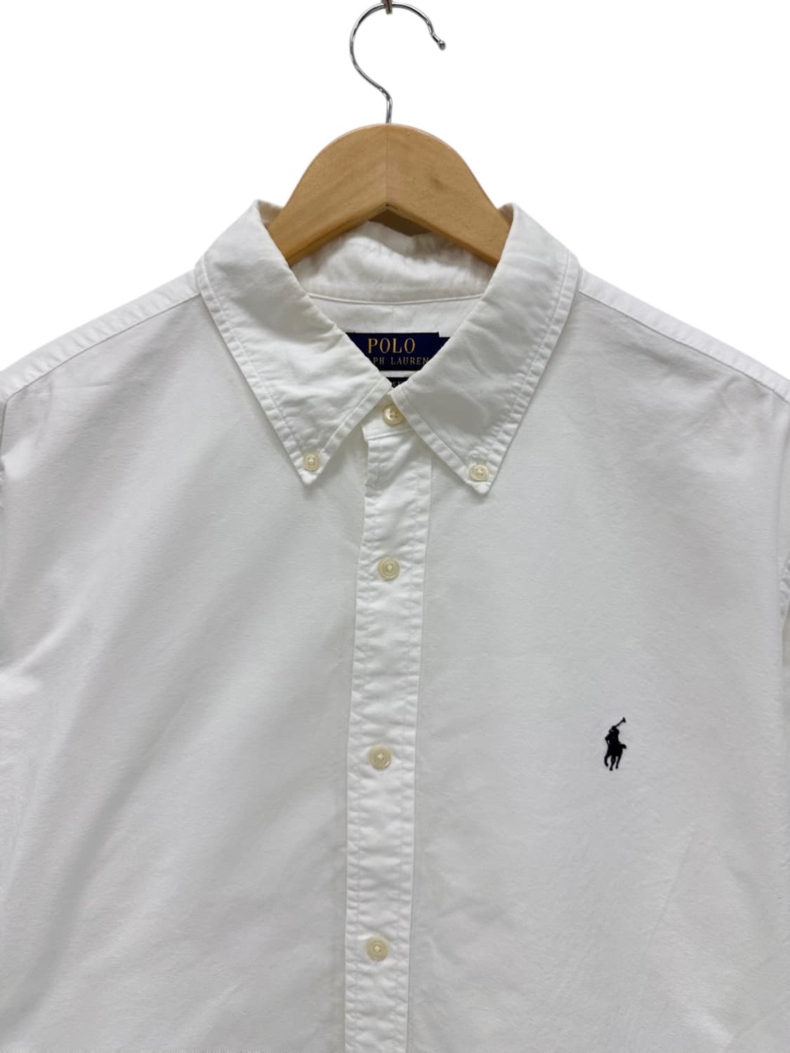 폴로 QR신형 옥스포드 셔츠 화이트 (2XL) 상품이미지2