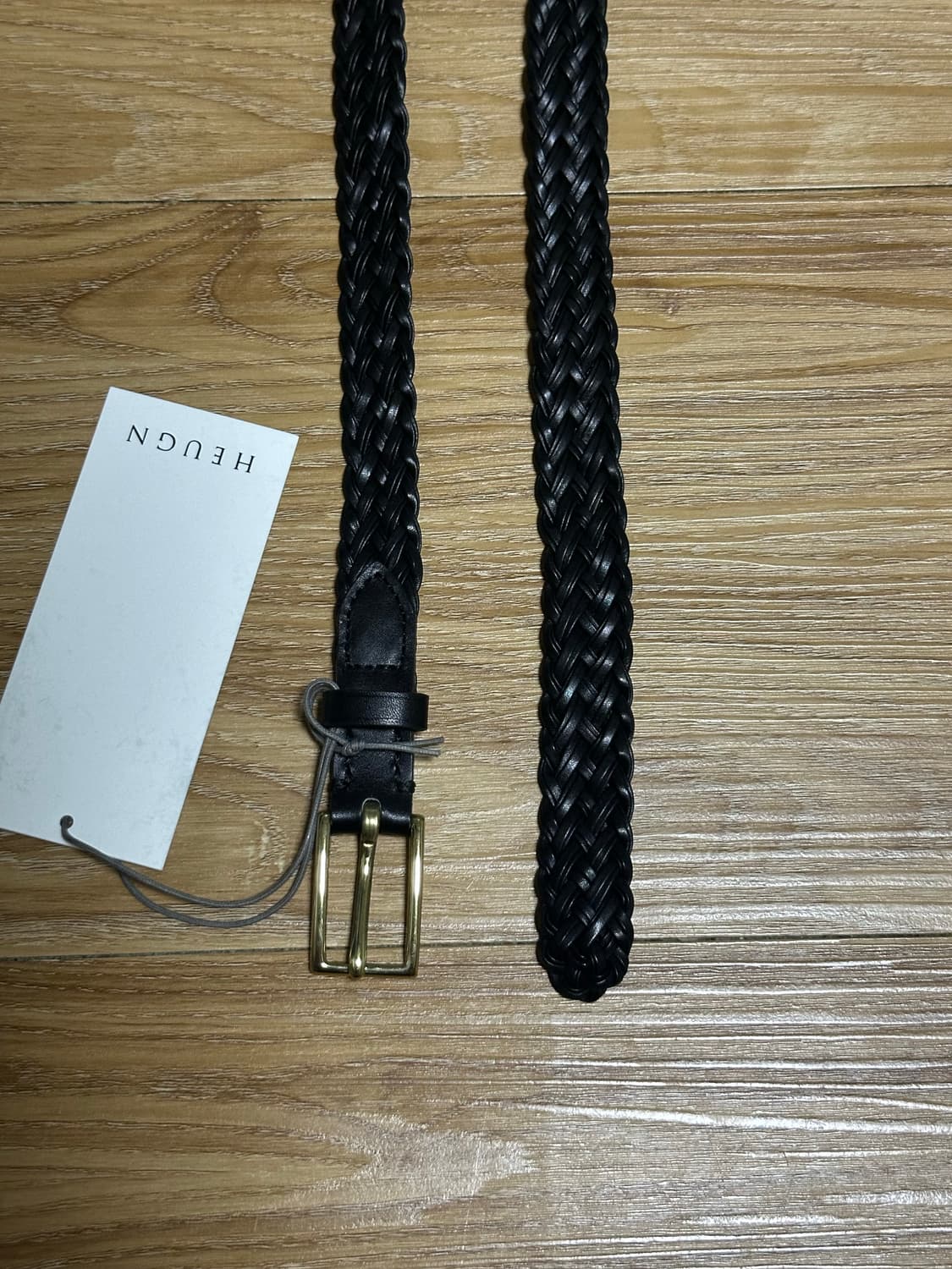 택포35만)25FW 유겐 HEUGN Josh벨트 블랙 상품이미지4