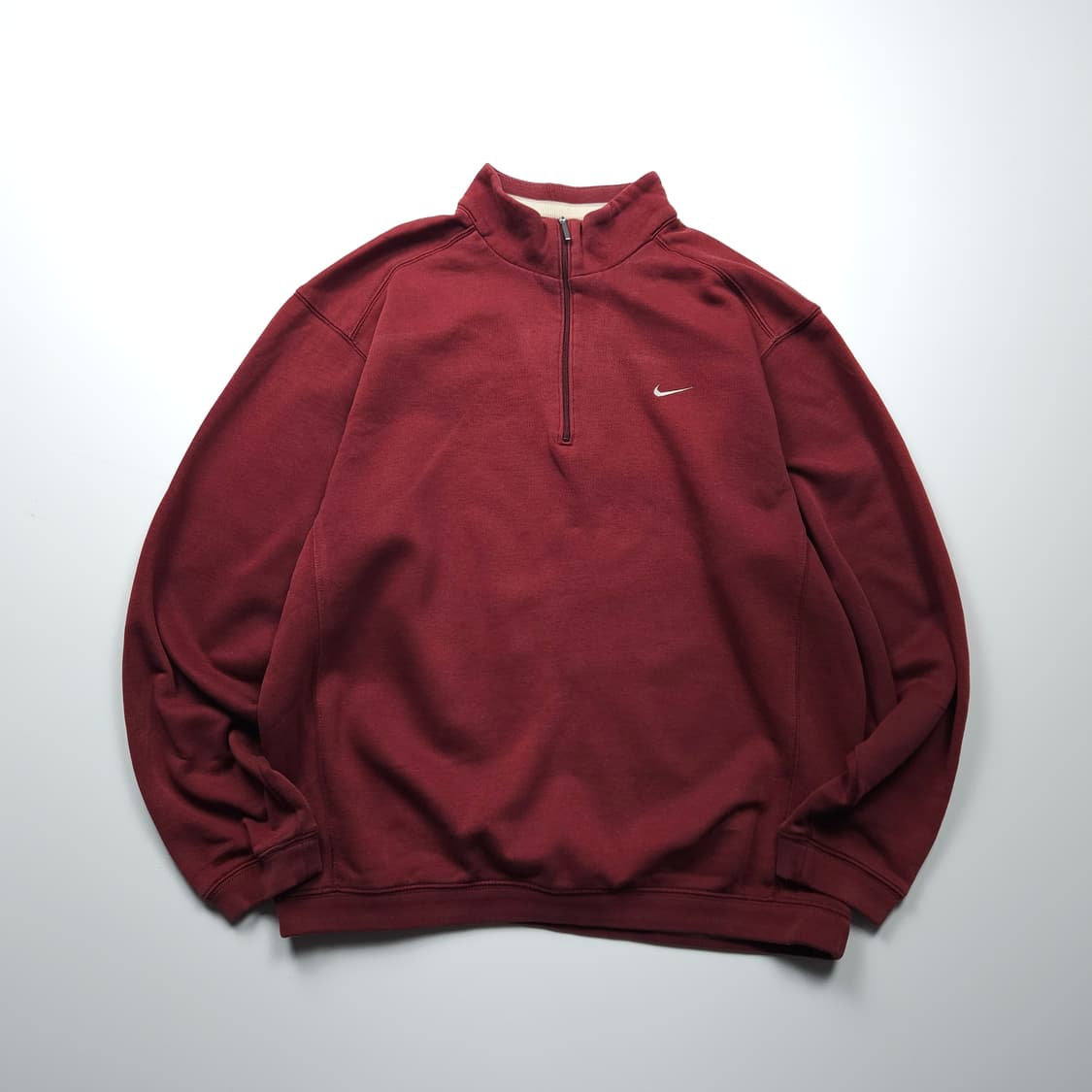 00s 나이키 올드스쿨 쿼터집업 스웻 셔츠 (L) 상품이미지1