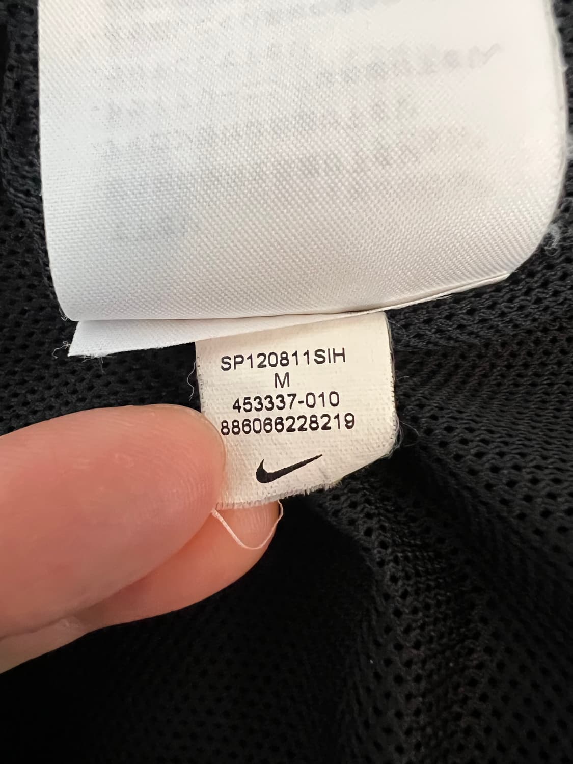 나이키 여성 블랙 바람막이점퍼 간절기점퍼  상품이미지8