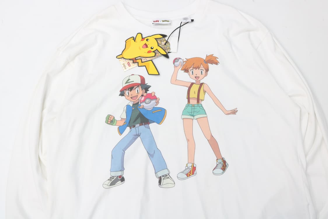 새상품 리바이스 x 포켓몬스터 롱슬리브 상품이미지3