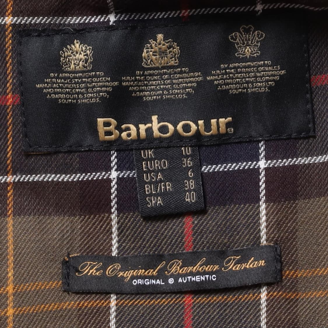 바버 Barbour Waxed Quilting Jacket 
 상품이미지7