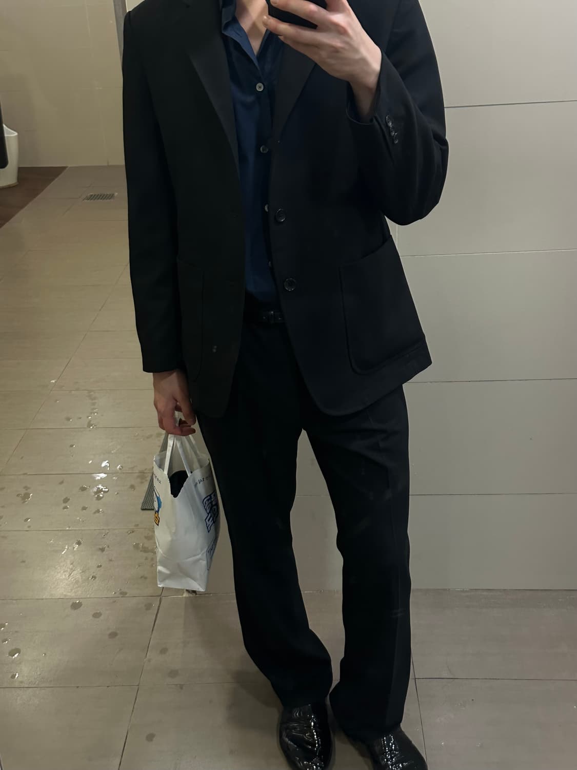 (2) lyjel service STRAIGHT CAPRI TROUSER 상품이미지1