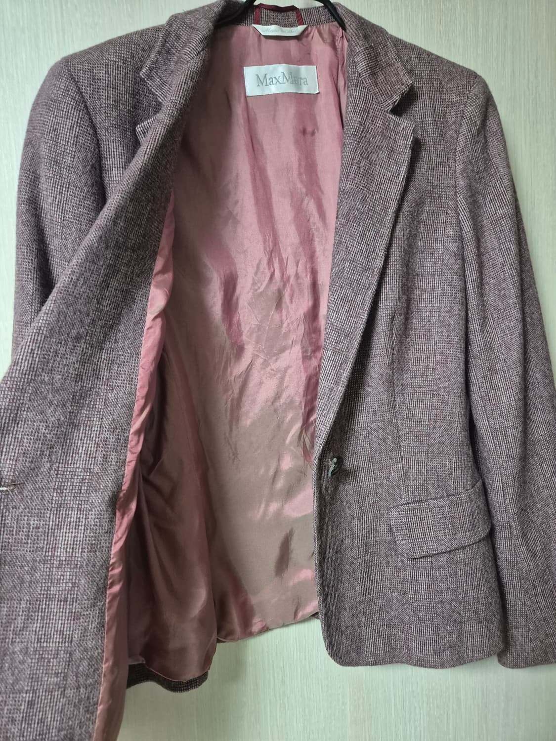 (정품) 막스마라 앙고라래빗  울 블랜드 자켓 싱글자켓 66 상품이미지3