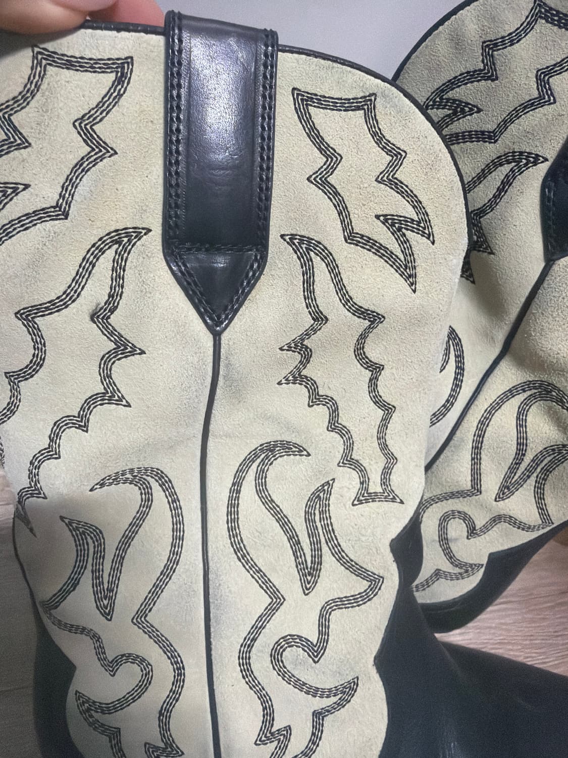 이자벨마랑 두에르토 카우보이 패턴 부츠 상품이미지5