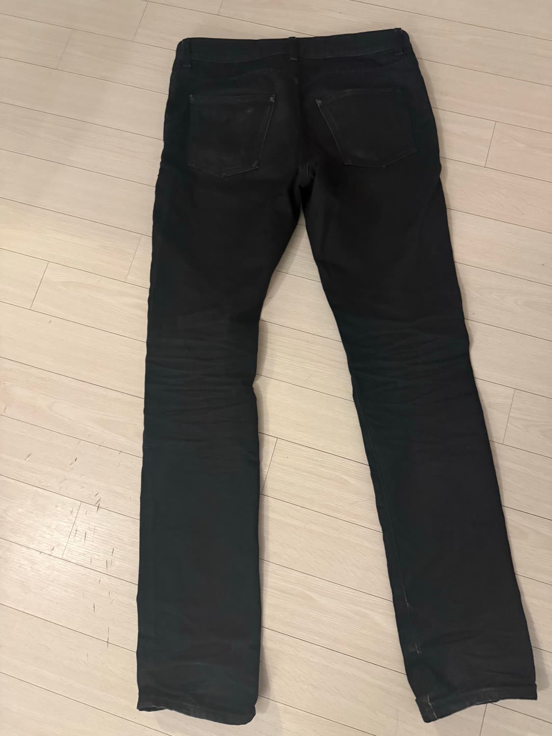 생로랑 블랙 데님 31사이즈 급처 상품이미지3