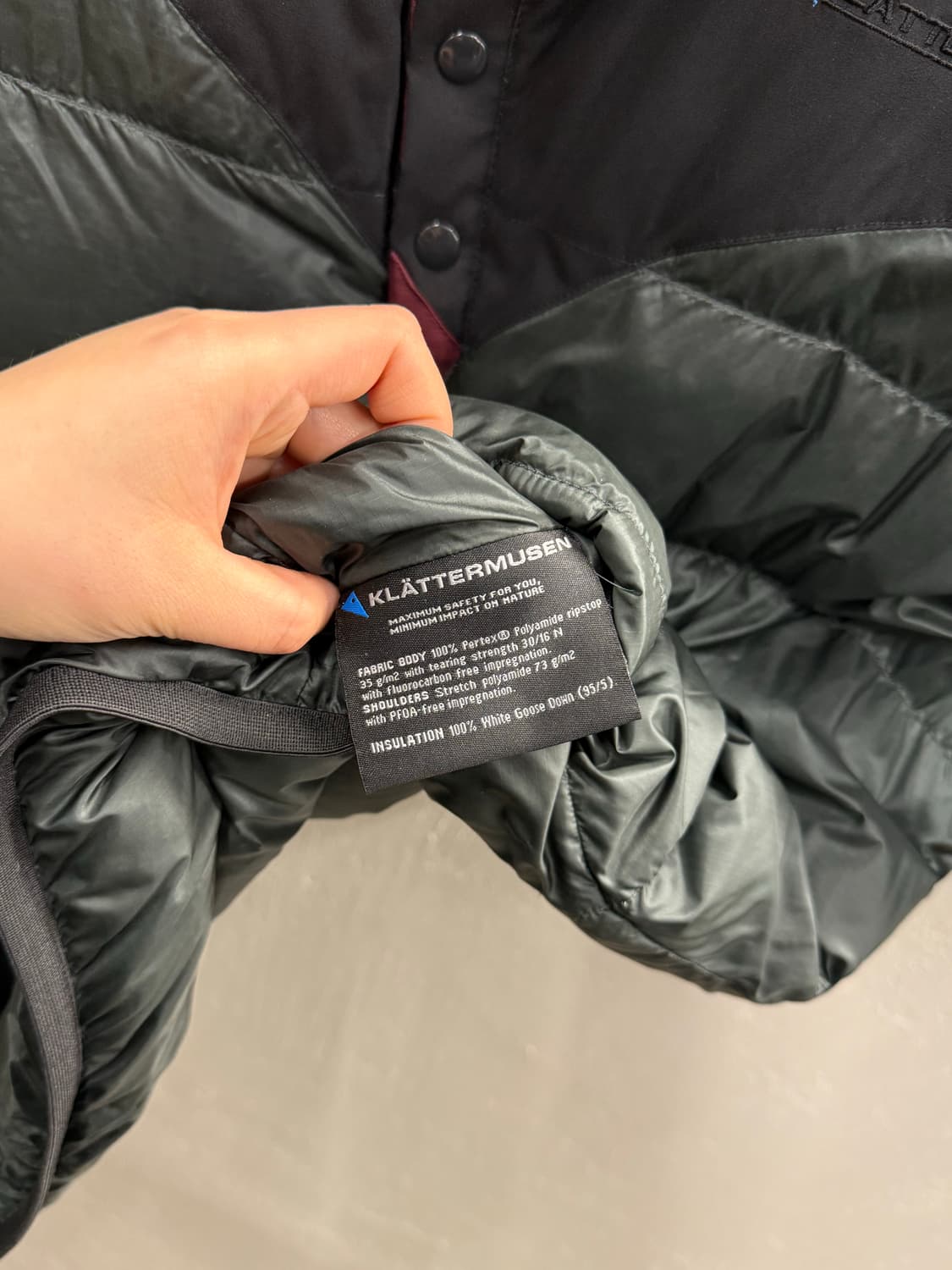 클라터뮤젠 IDUN 2.0 반팔 패딩 S 상품이미지4