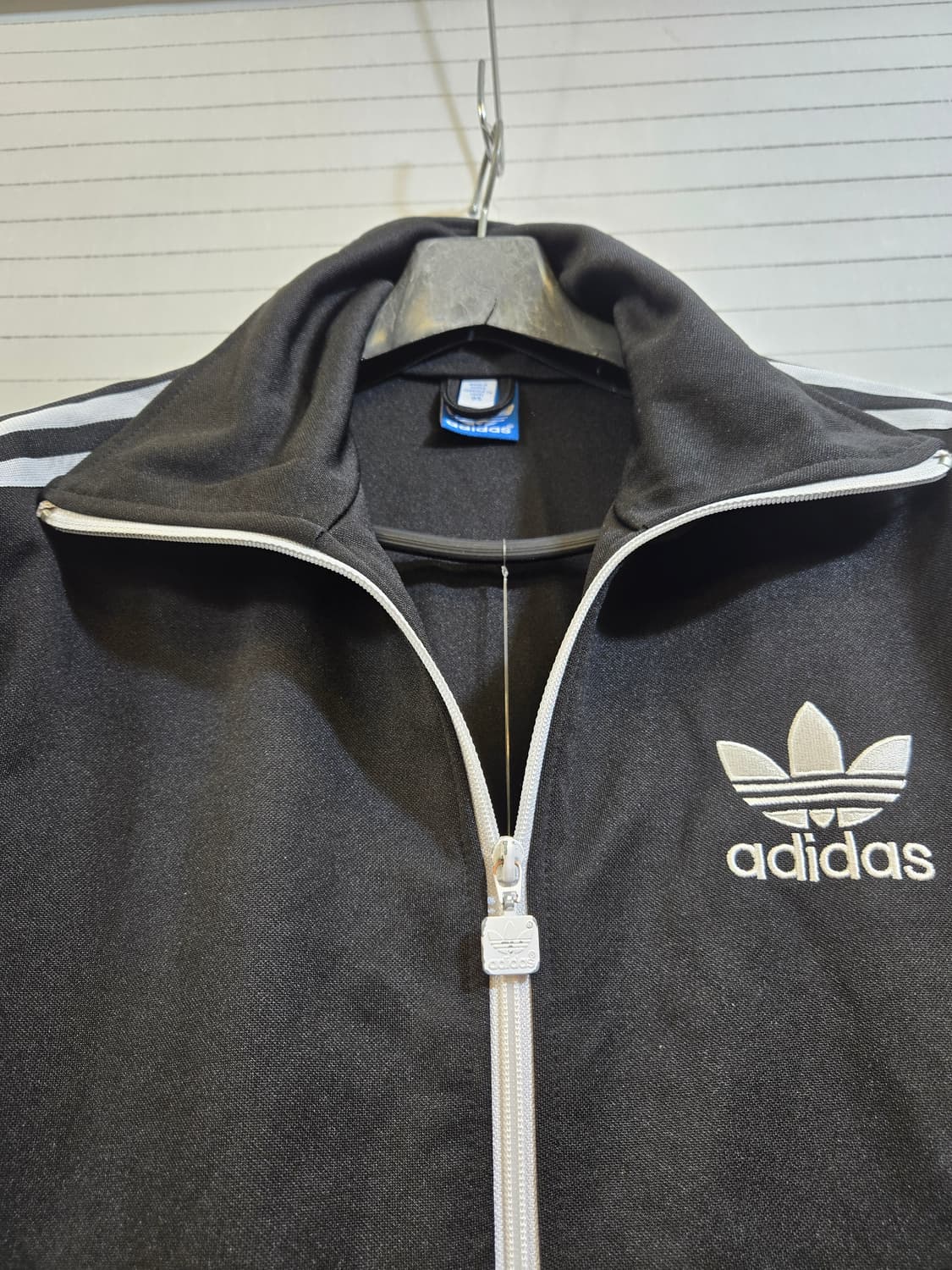 아디다스 블랙 삼선 트레이닝복 세트 상품이미지4