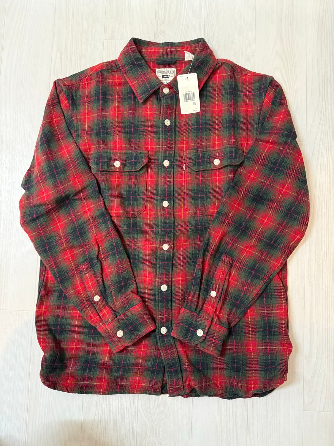 리바이스 잭슨 워커 체크 셔츠 새상품 상품이미지2