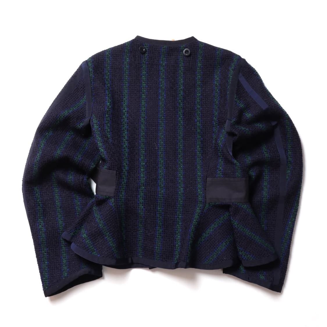 사카이 럭 Sacai luck Belted Stripe Tweed Jac 상품이미지5