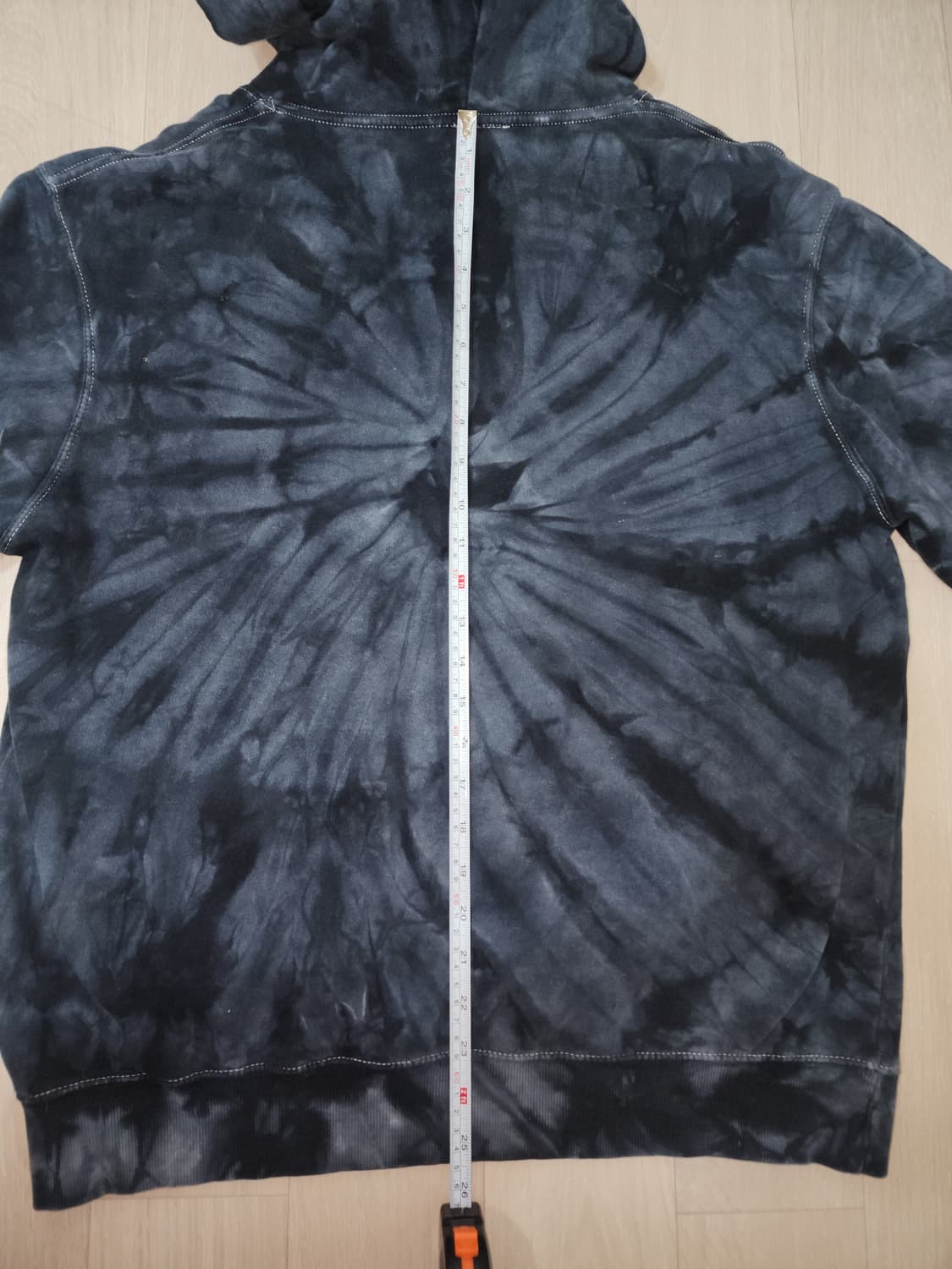 thrasher indigo navy tie die hoodie 상품이미지9