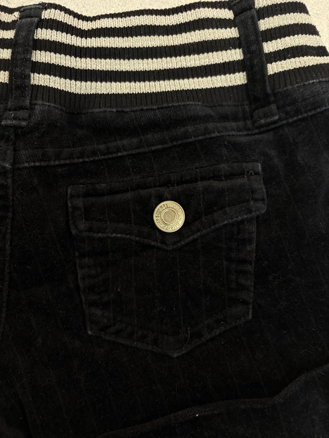 벨벳 스트라이프 숏팬츠 상품이미지6