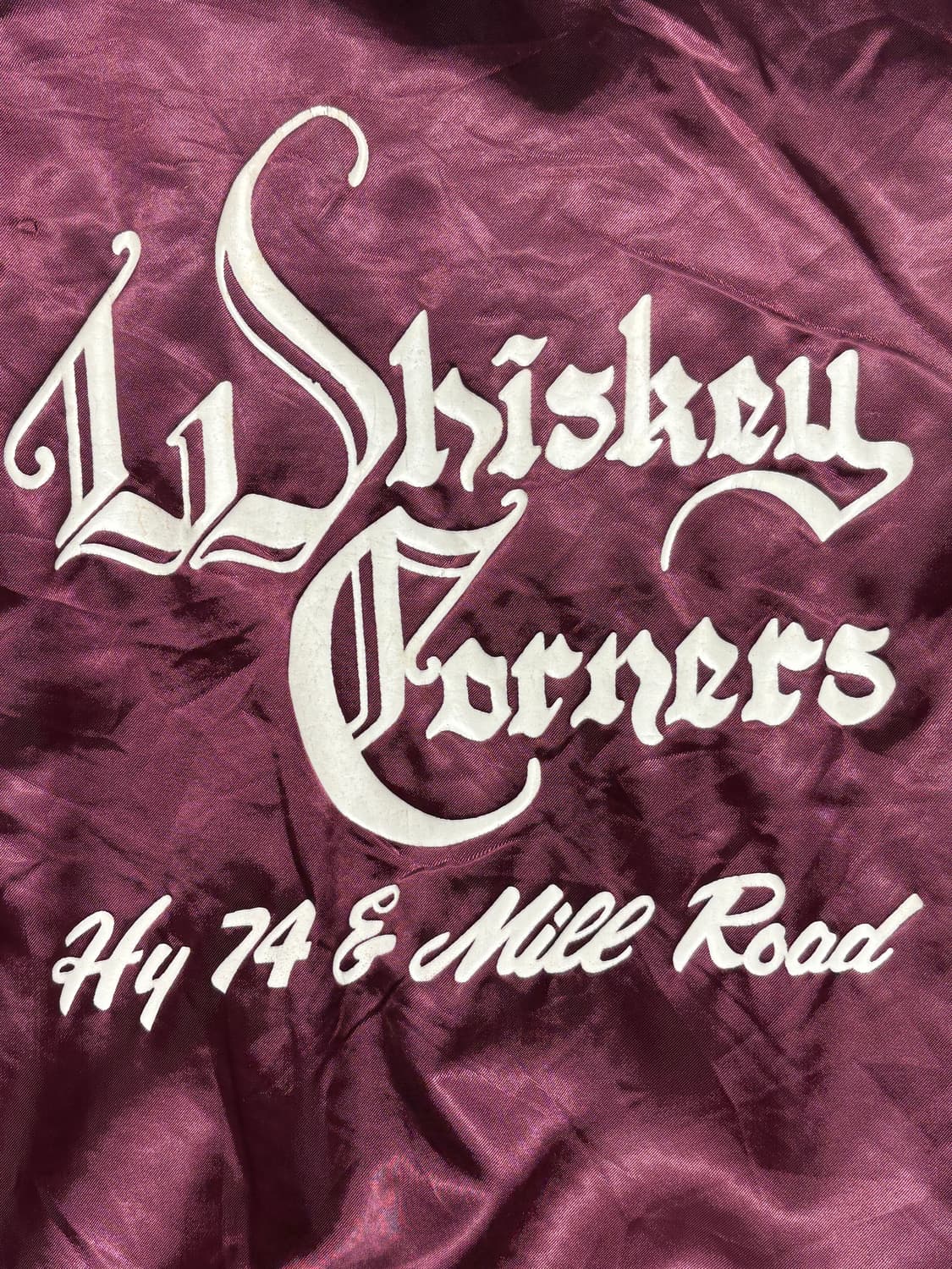 80's 스윙스터 사틴 봄버 자켓 상품이미지7