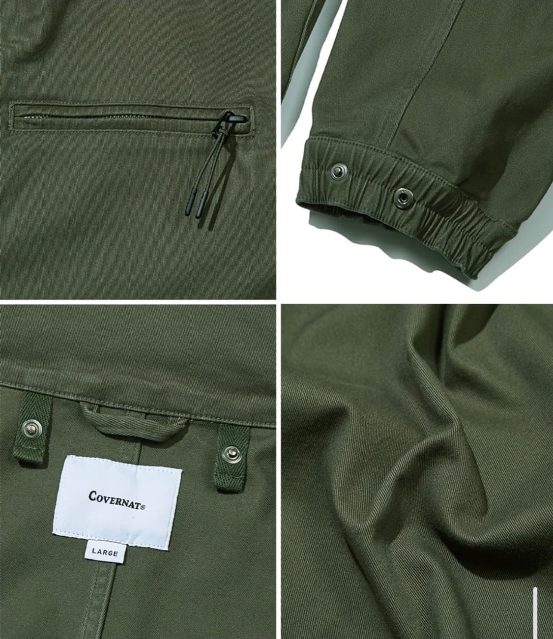 커버낫 M65 숏 자켓 올리브 상품이미지3