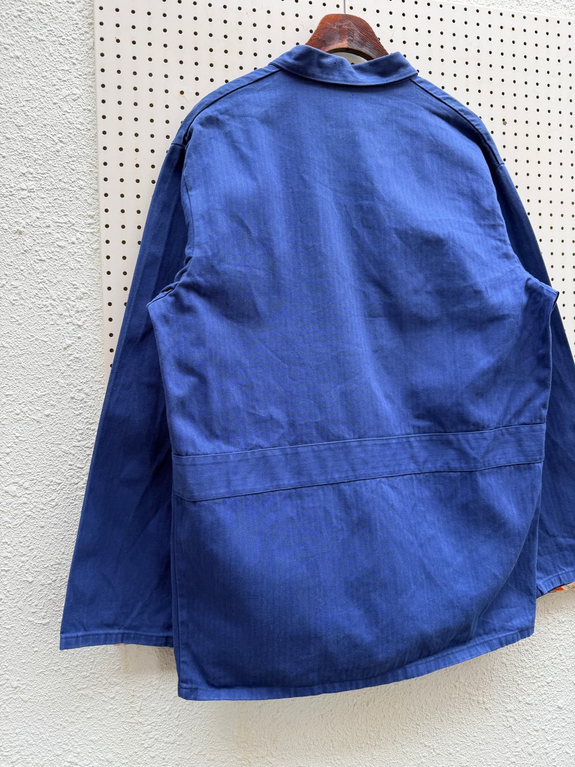 WASHED HBT OLD VINTAGE FRENCH 헤링본프렌치워크자켓 상품이미지10