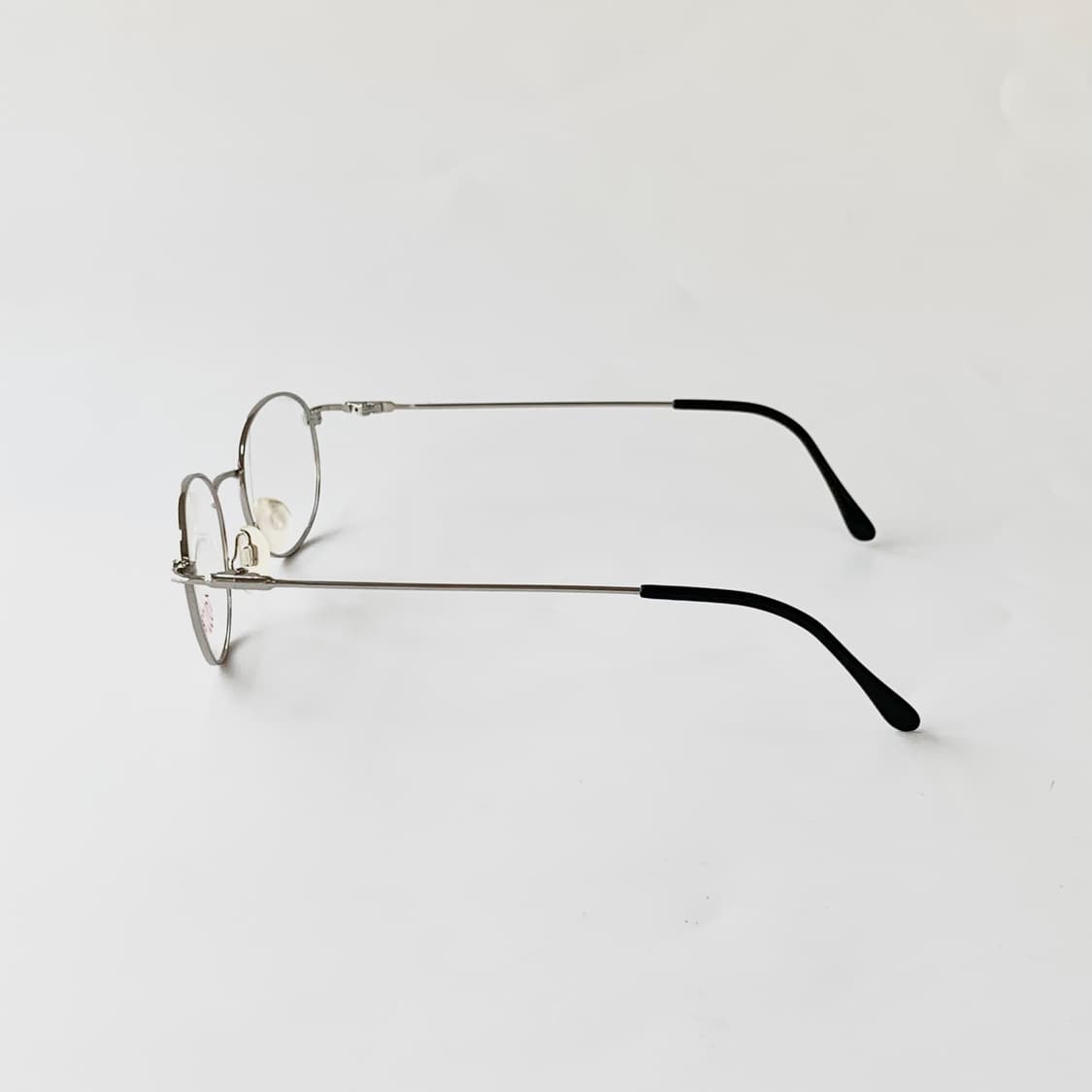 859 골드&실버 데드스탁 빈티지 초경량 라운드 프레임 픽키안경 상품이미지8