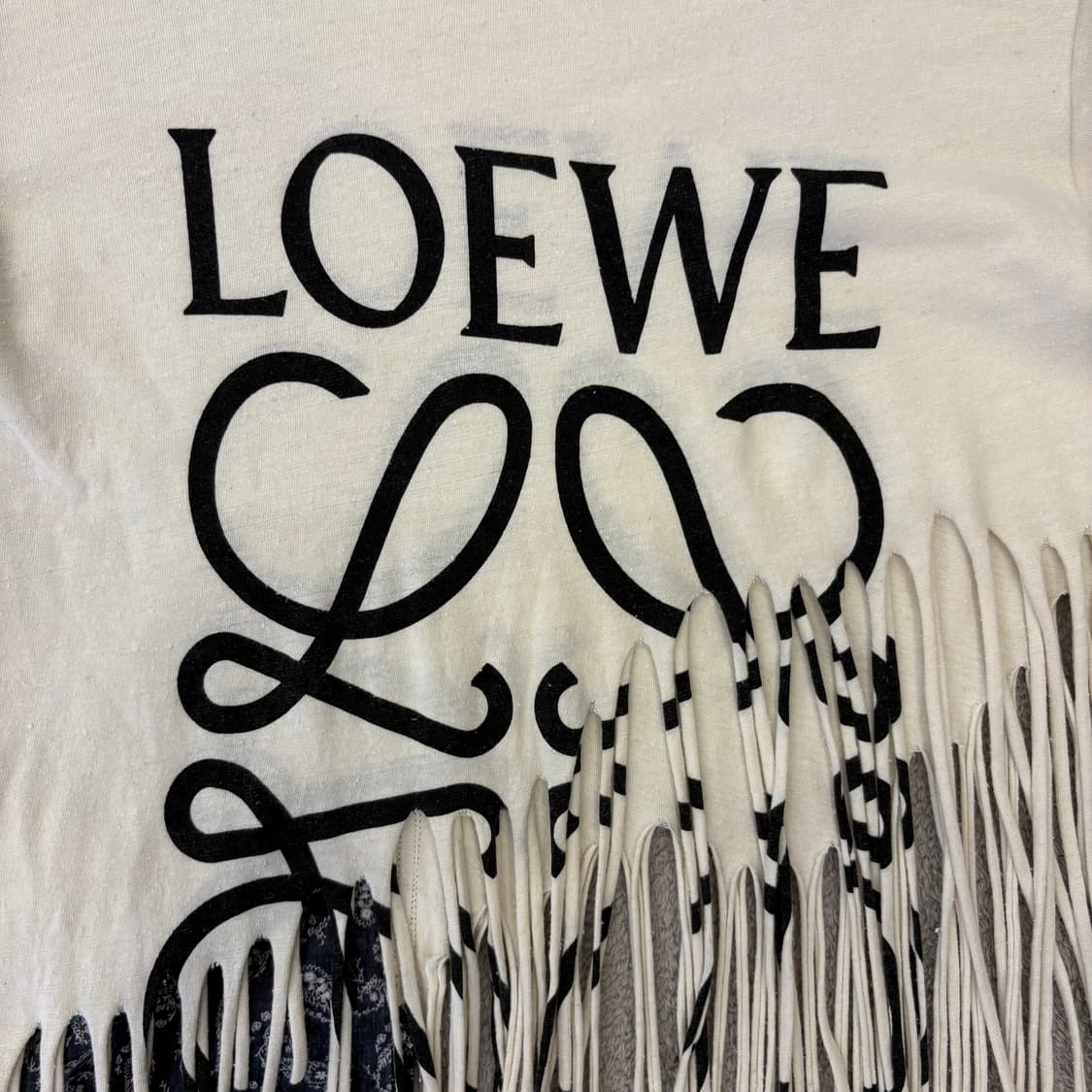 로에베 프린지 티셔츠 상품이미지5