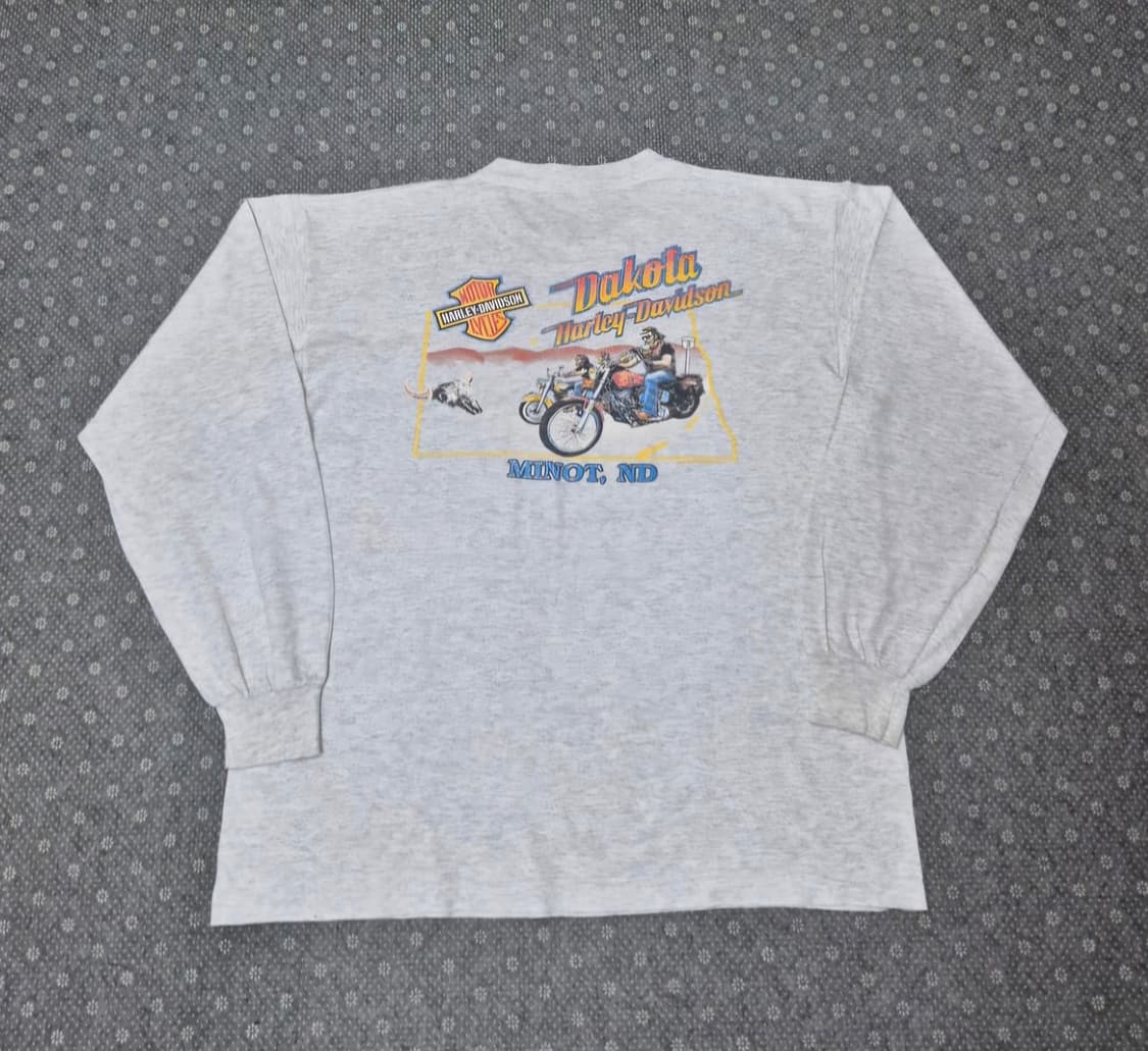 [XL]90s US Made할리데이비슨 롱슬리브 - 195 상품이미지3