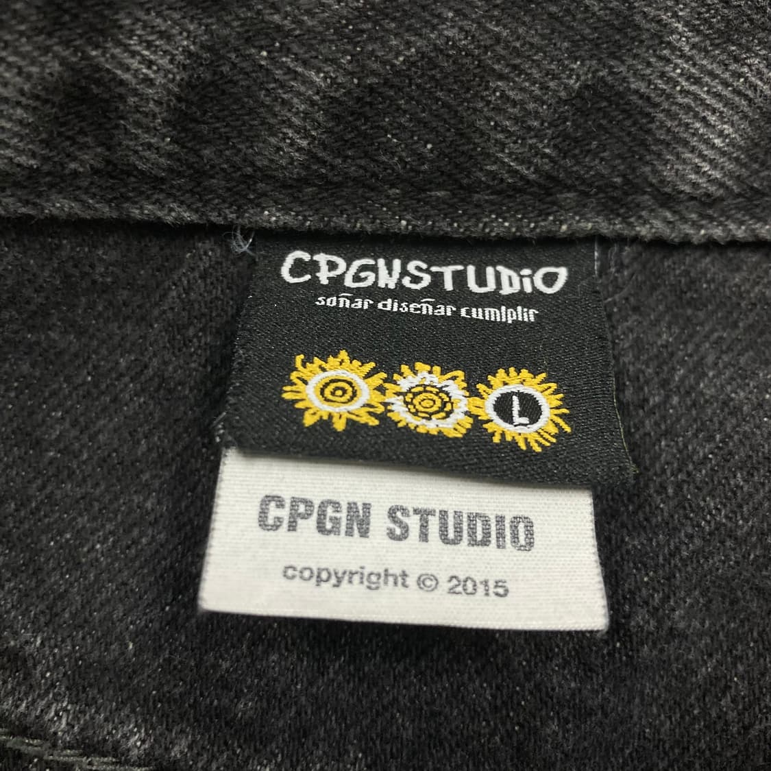 꼼파뇨 스튜디오 스타 와이드 데님 팬츠 상품이미지4