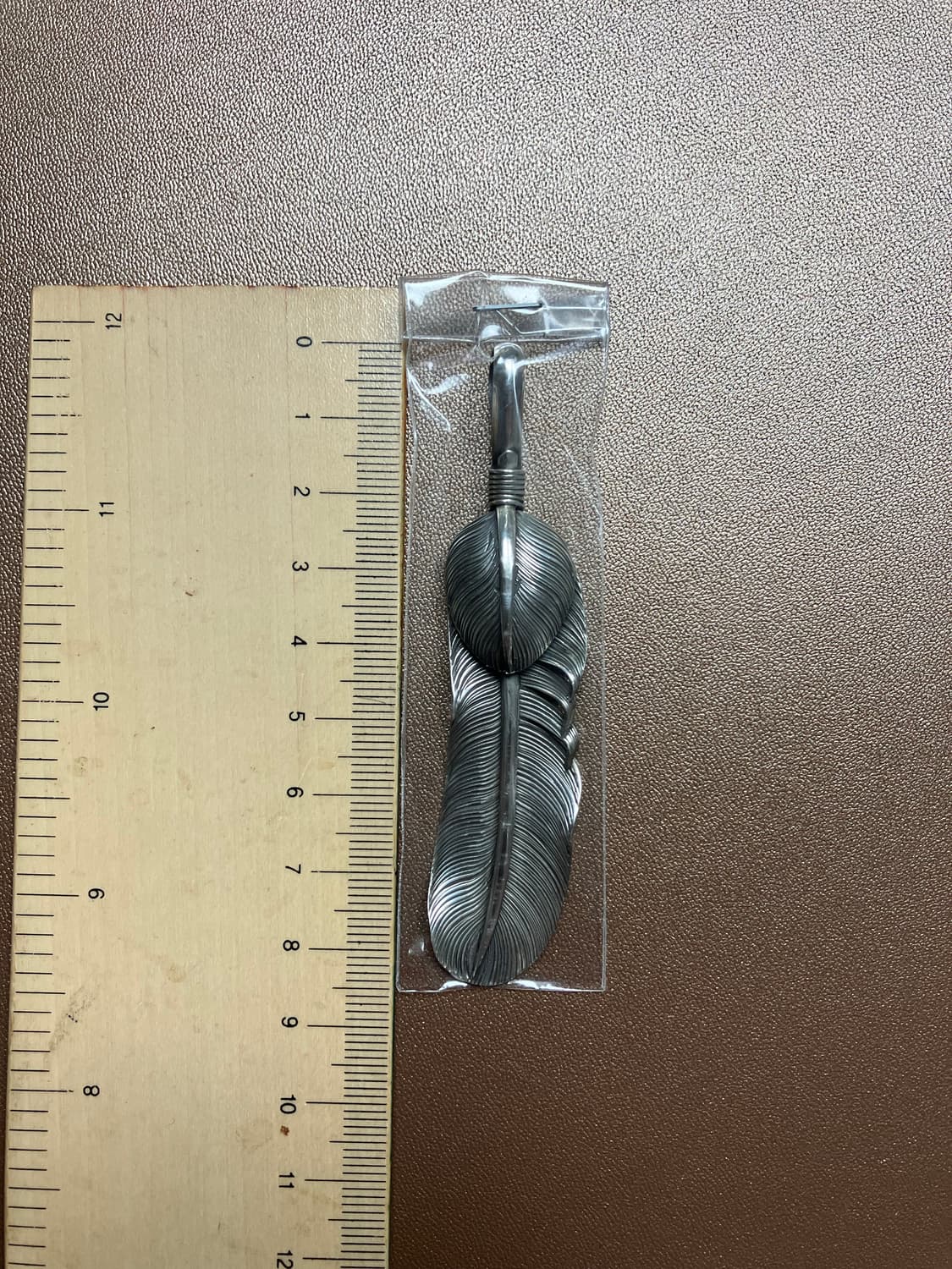 네이티브 아메리칸 실버 깃털 페더 펜던트 상품이미지3