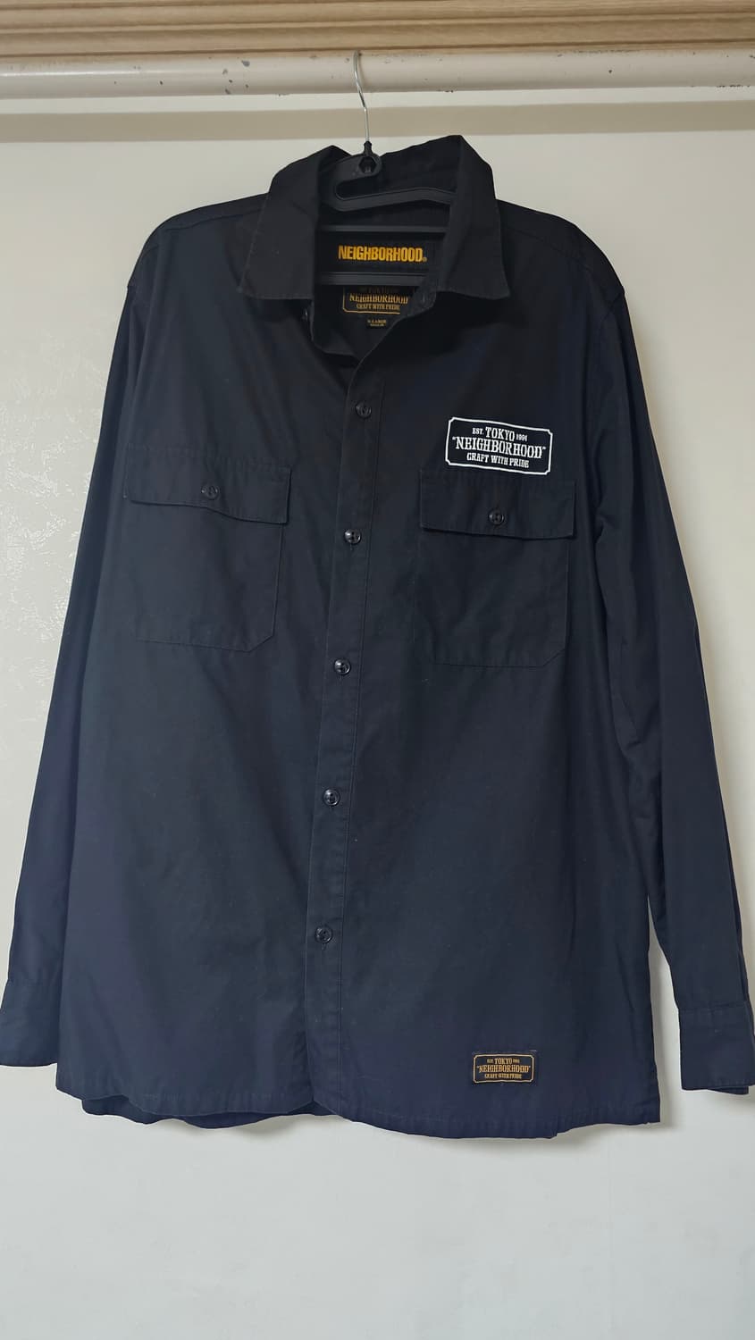 네이버후드 바쉴드 셔츠 XL판매합니다 상품이미지1