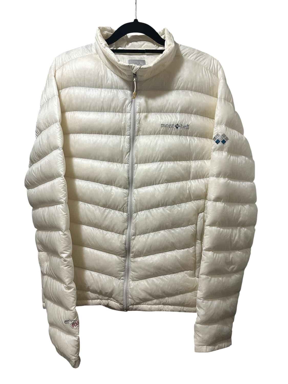 몽벨 ex1000 패딩 화이트 L 상품이미지1