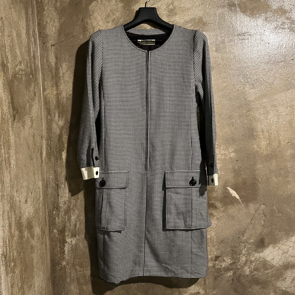 발렌티노 하운드투스 체크 원피스 상품이미지5