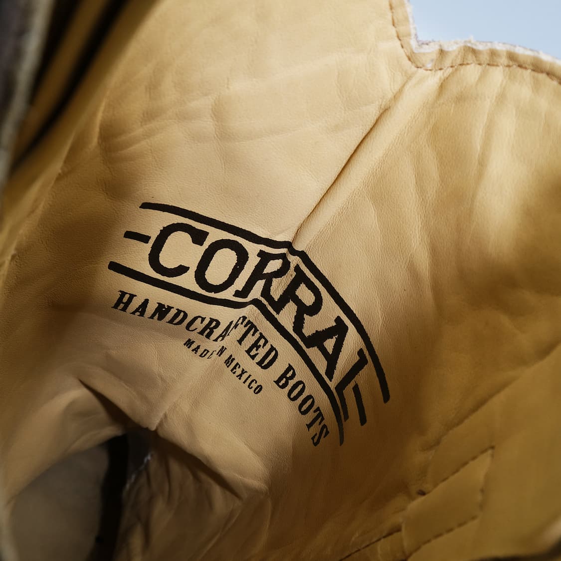 코랄(CORRAL)웨스턴 레더 부츠 7M(240)사이즈 BT24005 상품이미지10