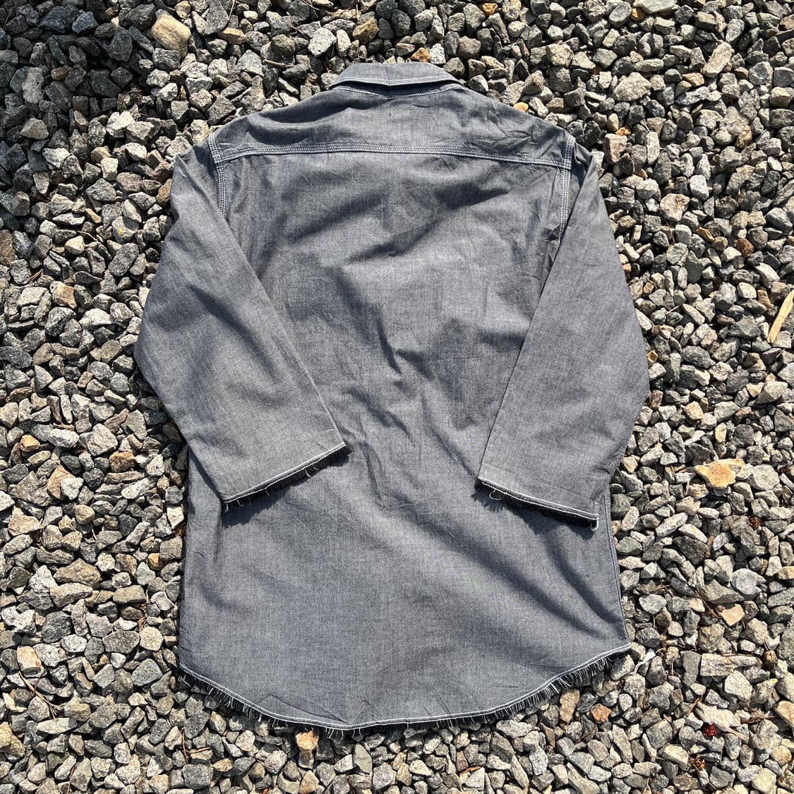 스투시(Stussy) 샴브레이 7부 셔츠  (실측확인) 상품이미지8