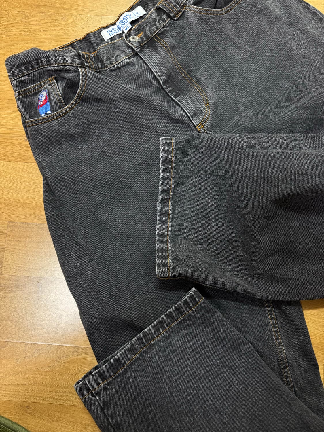 [XL] 폴라스케이트 빅보이 구형 워시드블랙 상품이미지3