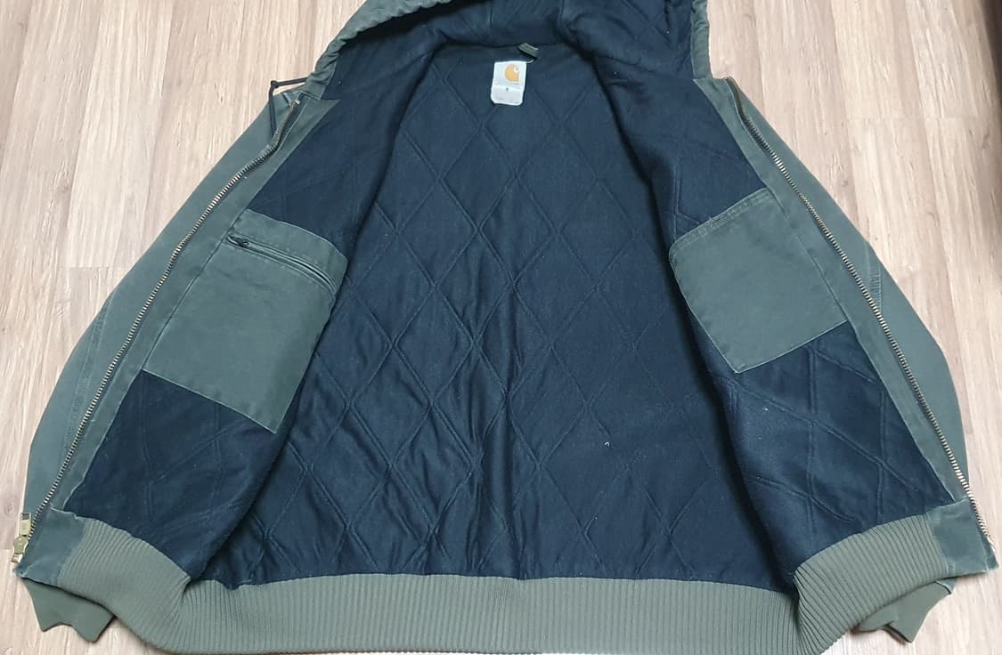 [XL]칼하트 j130 MOS 샌드스톤 액티브 자켓 상품이미지4