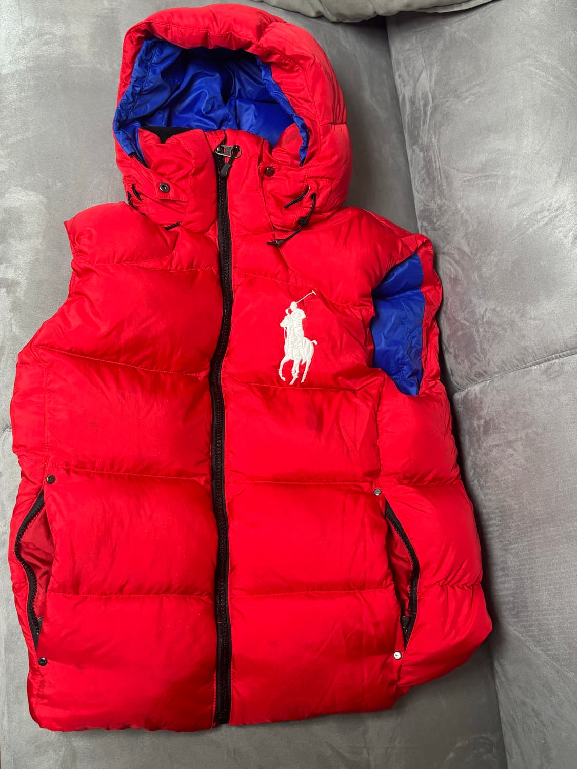 폴로 빅포니 패딩조끼 상품이미지1