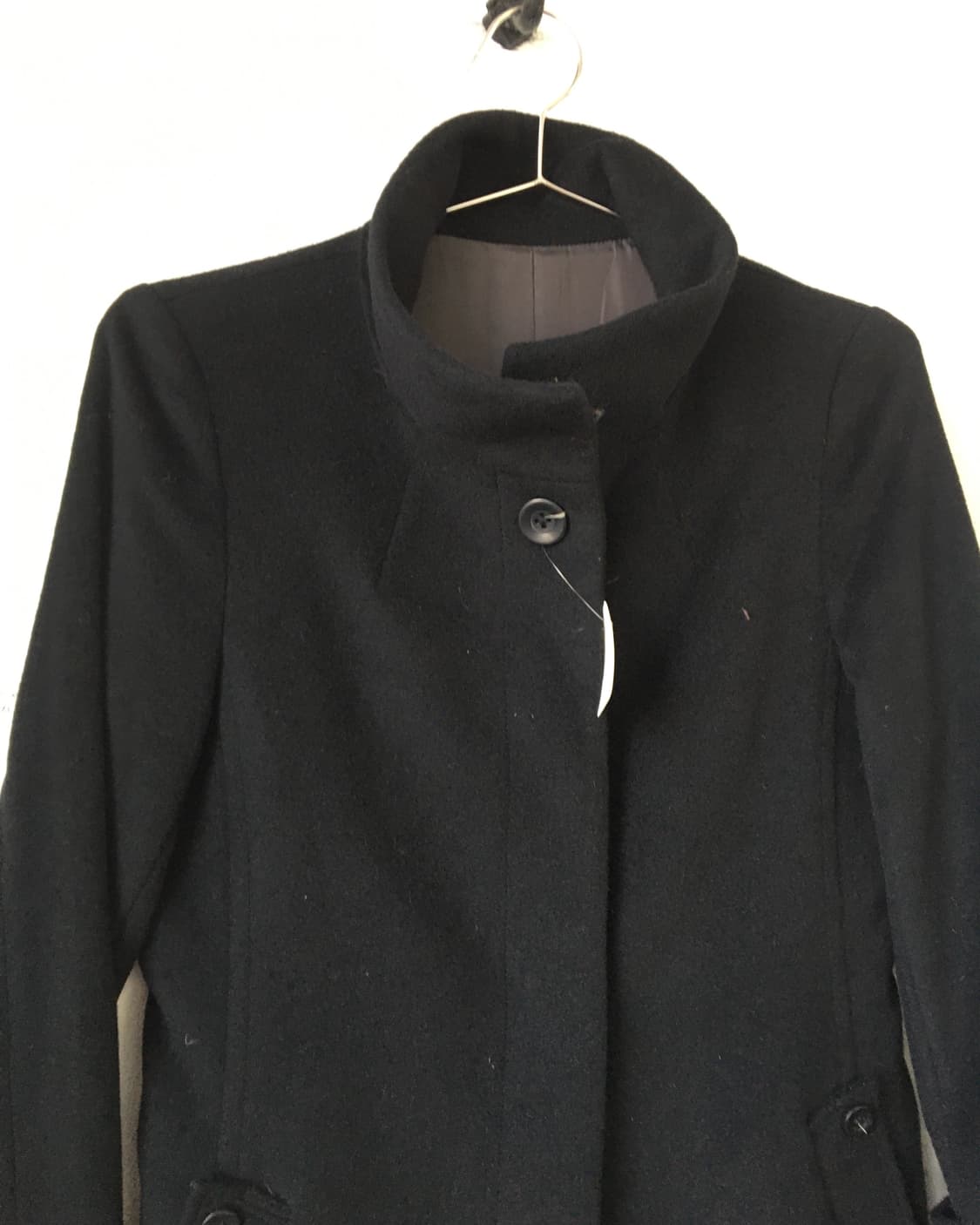 Belted high neck coat 상품이미지4