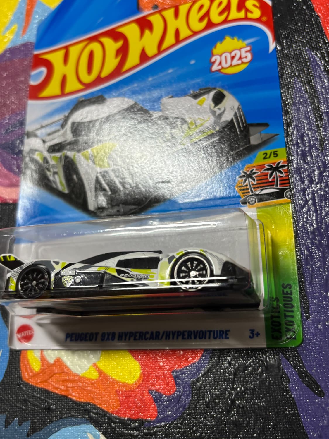 미개봉) 푸조 하이퍼카 다이캐스트 핫휠 인테리어 소품 상품이미지3