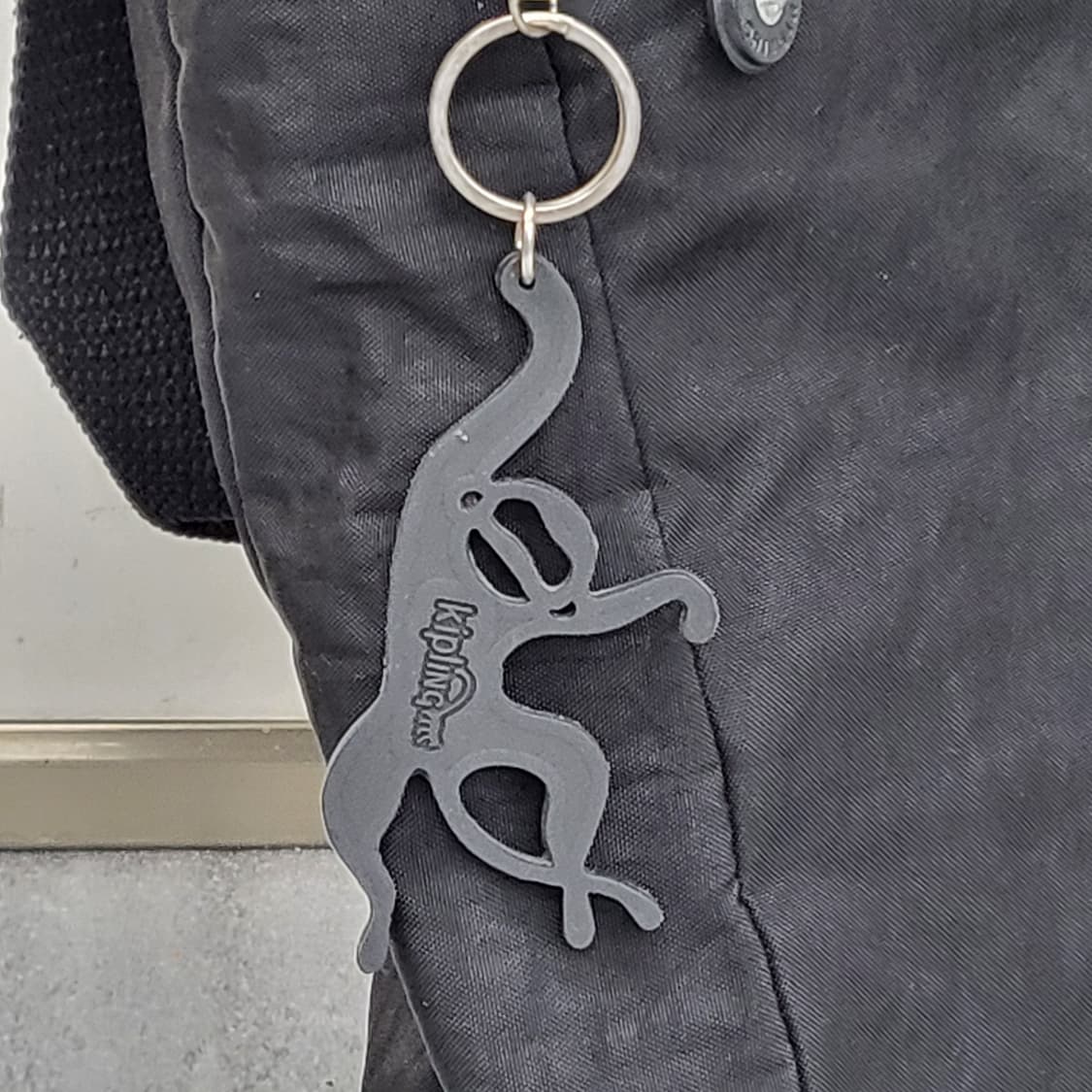 키플링 대형 블랙 토트 크로스백 35x32cm 상품이미지4