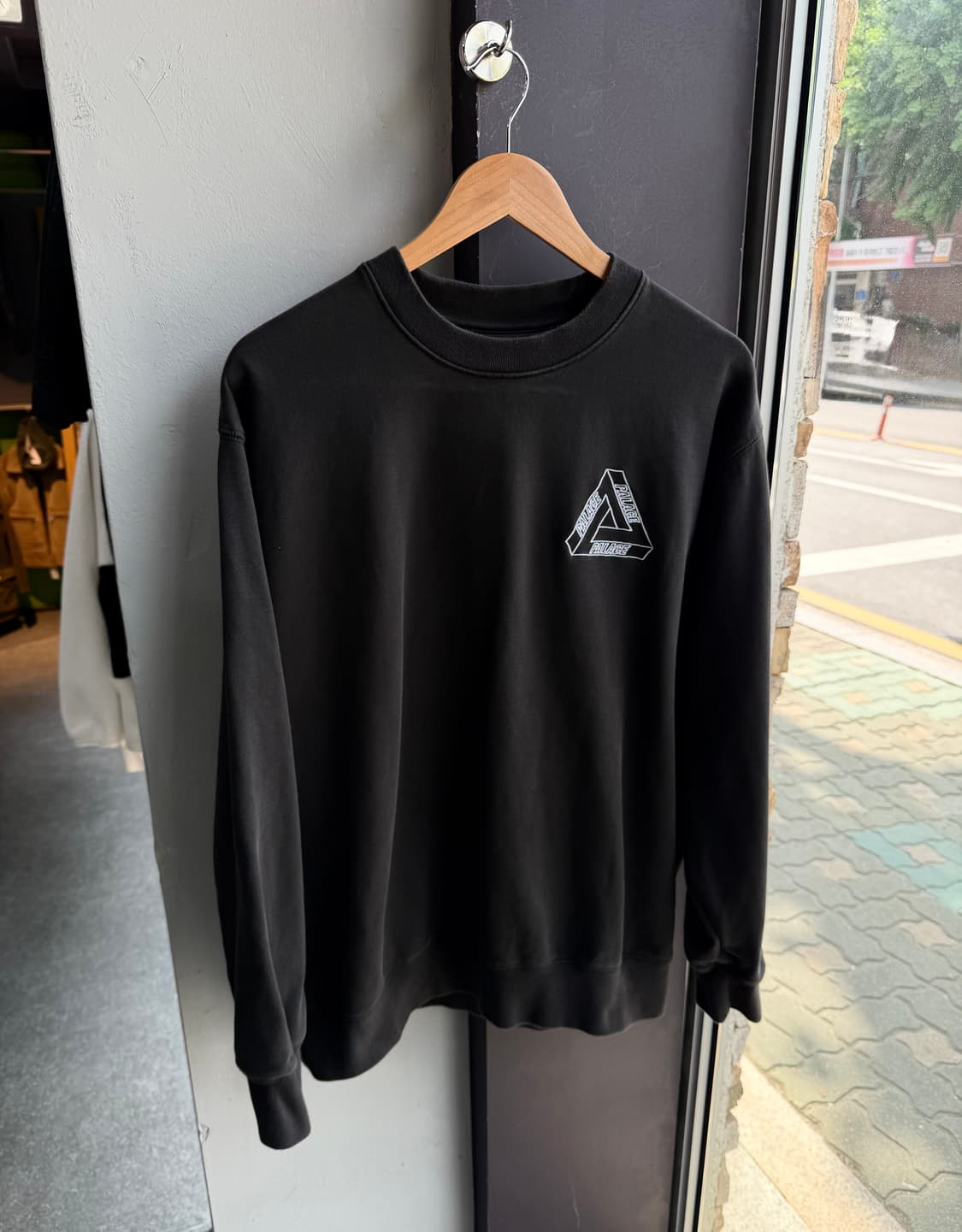 XL/ 팔라스 아웃라이너 디자이너 크루 맨투맨 상품이미지4